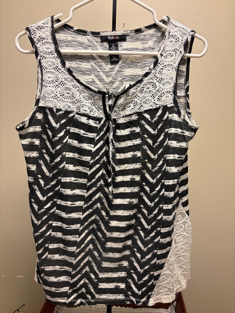 Style & Co sleeveless top
